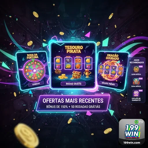 Imagem relacionada ao site 199win, destaque para o layout da página inicial com elementos visuais atraentes.